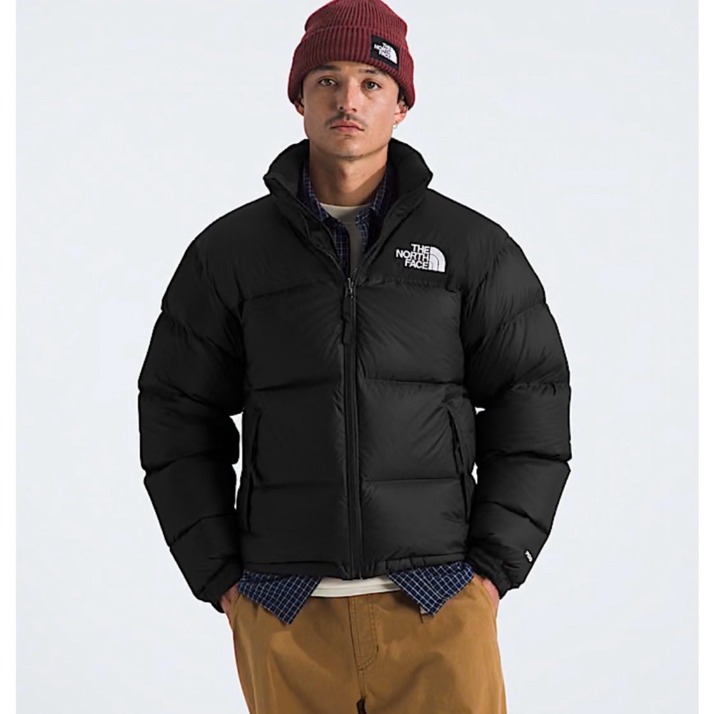 The North Face NUPTSE Men's Black Puffer Jacket NEW NWT M